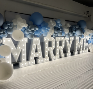 Giant Light letters – 120cm